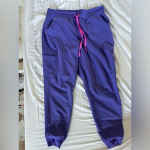 FIGS Amethyst Zamora™ High Waisted 2.0 - Jogger Scrub Pants - XL